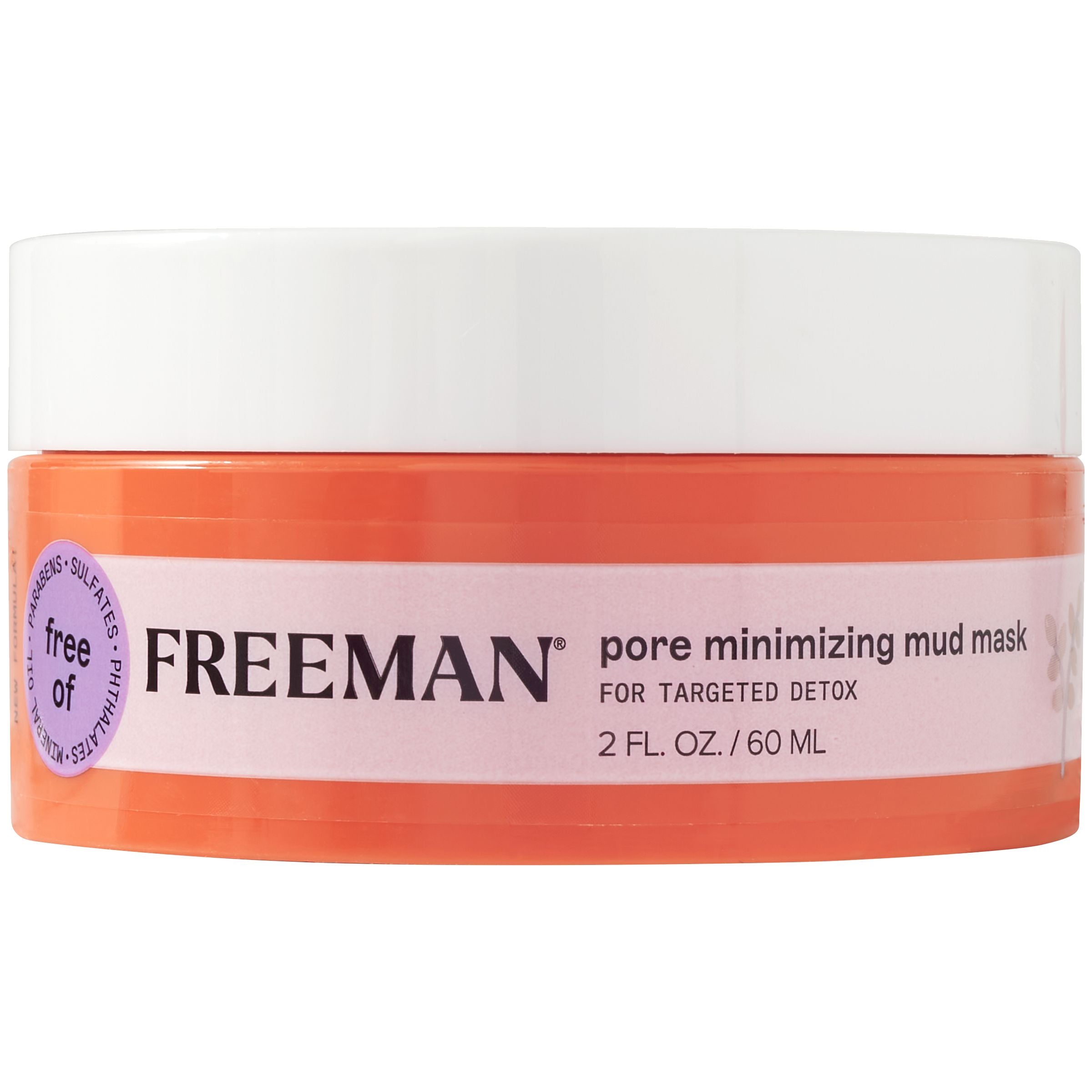 Freeman Pore Minimizing Koalin Mud Facial Oil Controlling and Reduces Impurities, For Breakout Prone Skin, 2 fl.oz./ 60 ml Jar, Count – Freeman Beauty