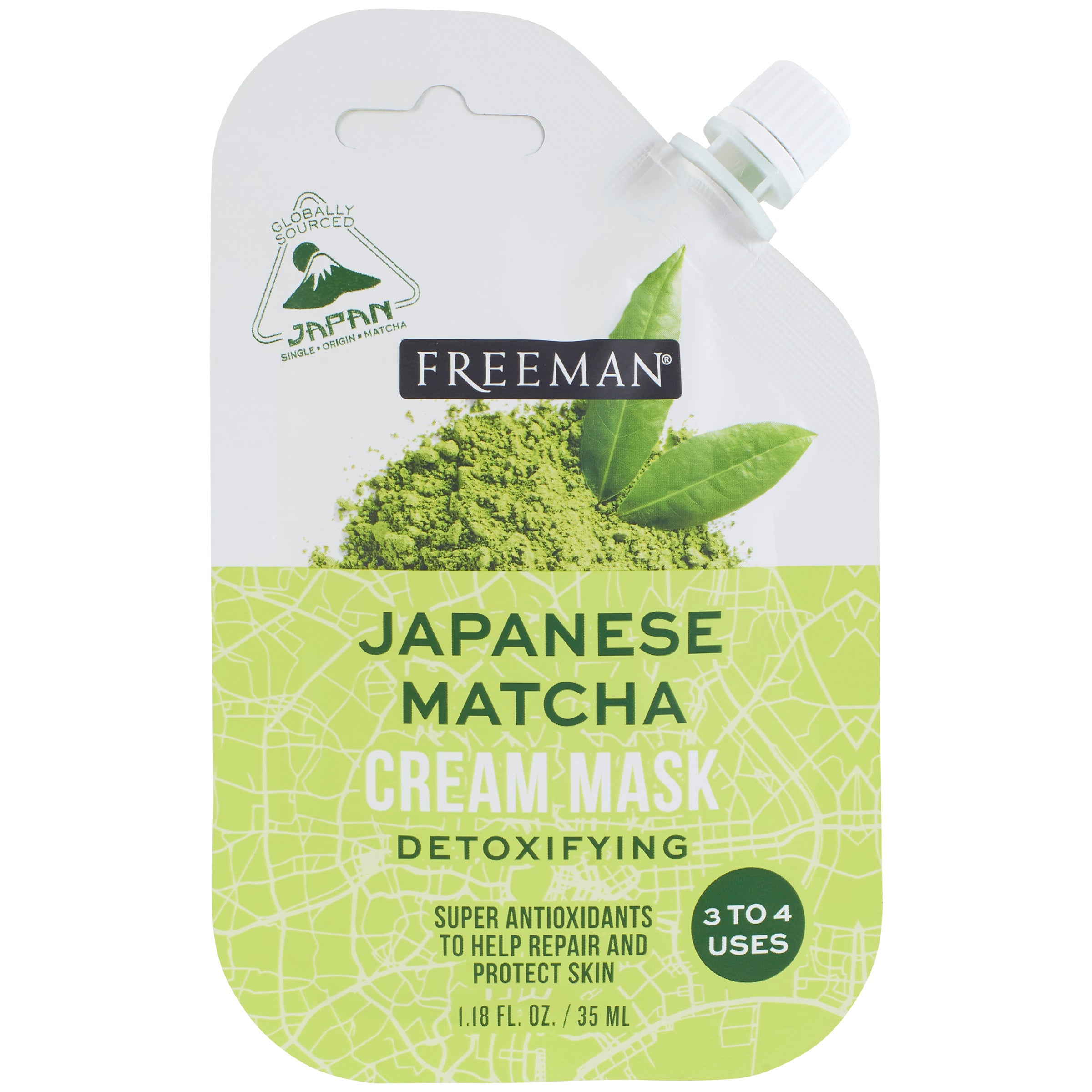 fordel klassisk Berolige Exotic Blends Detoxifying Japanese Matcha Cream Mask – Freeman Beauty