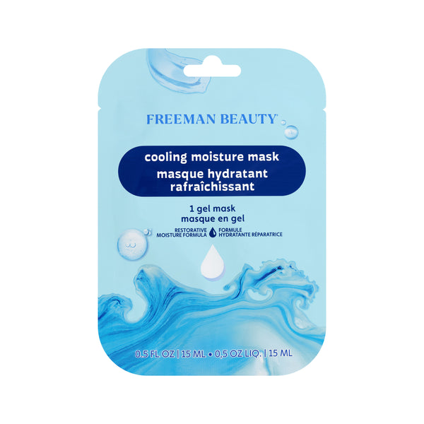 Freeman Moisture Mask Face Set cooling gel mask packet