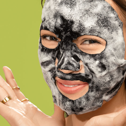 Detoxifying Charcoal Bubble Facial Sheet Mask