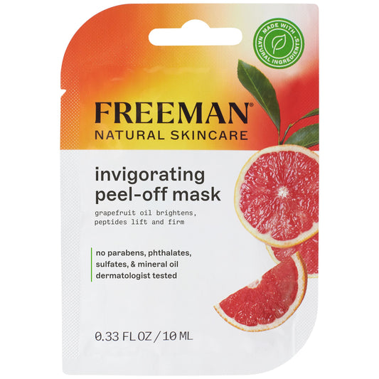 Natural Skincare Invigorating Grapefruit & Peptides Peel-Off Mask
