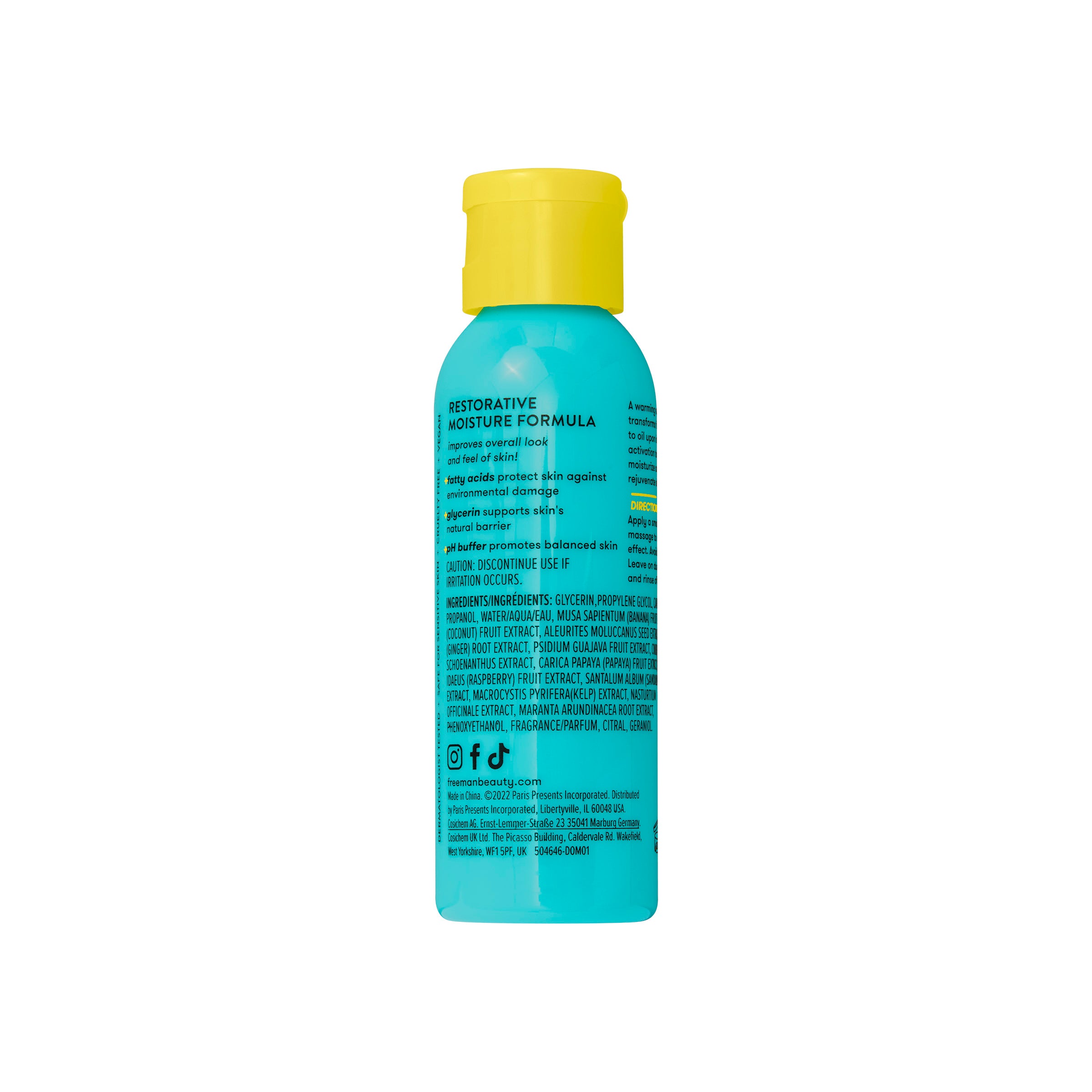 Freeman Restorative Moisturizing & Brightening Warming Gel-To-Oil