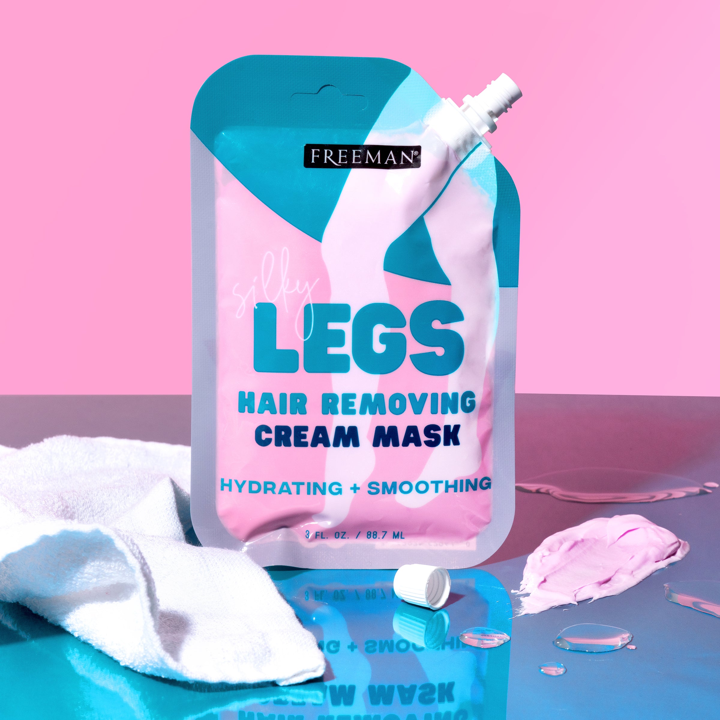 Silky Legs Hydrating and Smoothing Hair Remover Freeman Beauty