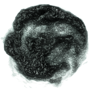 Charcoal gel mask texture, dark gray exfoliating scrub with bubbly foam