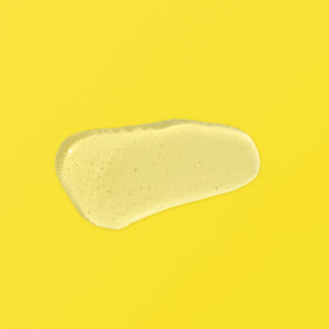 Creamy light gel facial mask swipe, smooth dollop texture