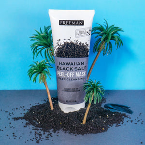 Freeman Hawaiian Black Salt peel-off mask with black salt particles
