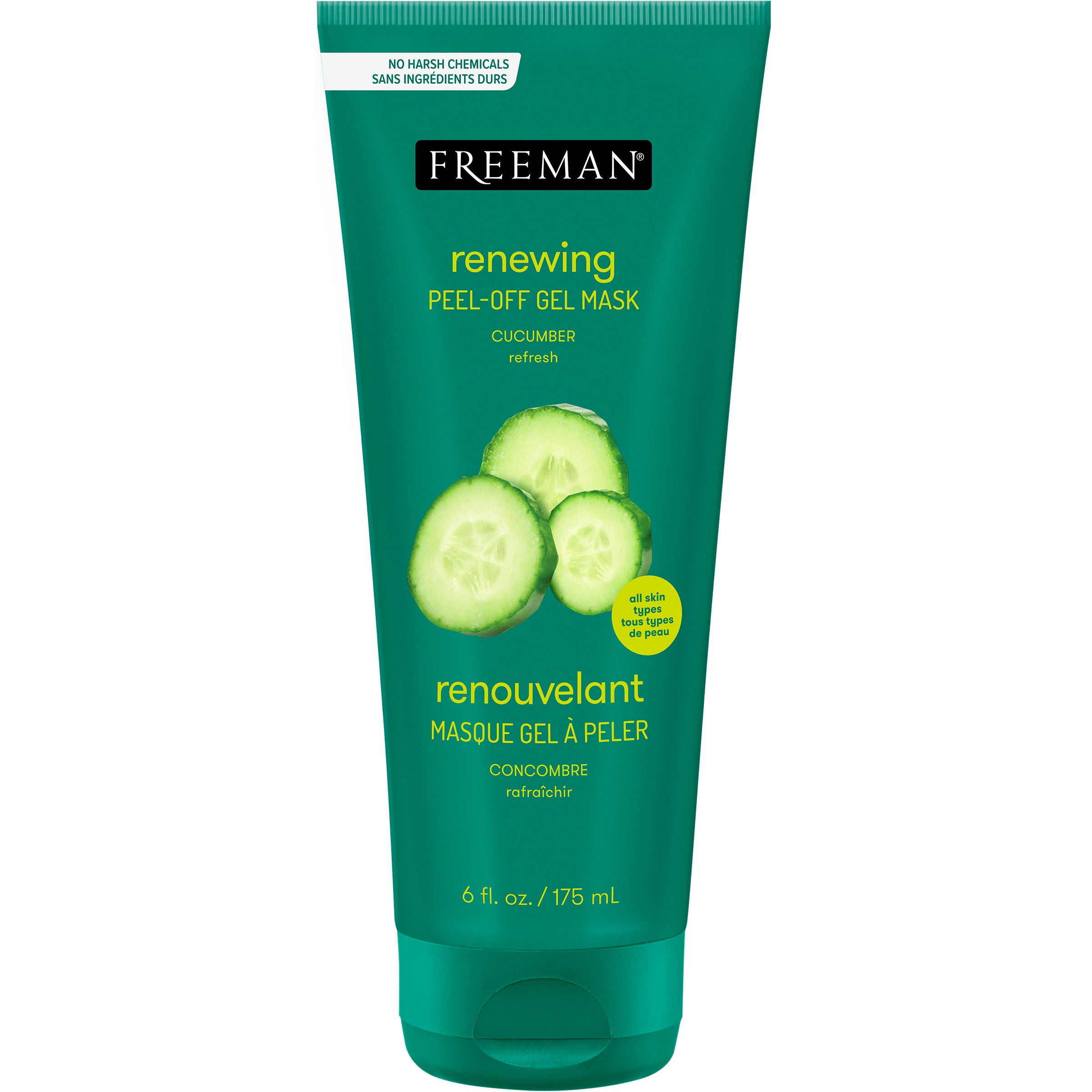 Renewing Cucumber Peel-Off Gel Mask – Freeman Beauty