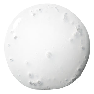 White gel-like round disc with visible water droplets
