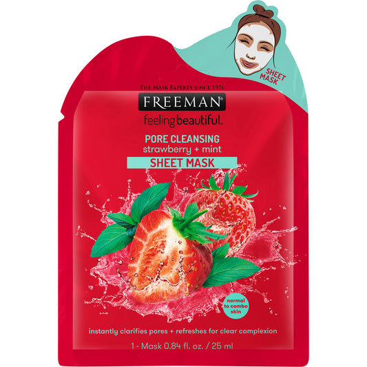 Pore Cleansing Strawberry & Mint Sheet Mask