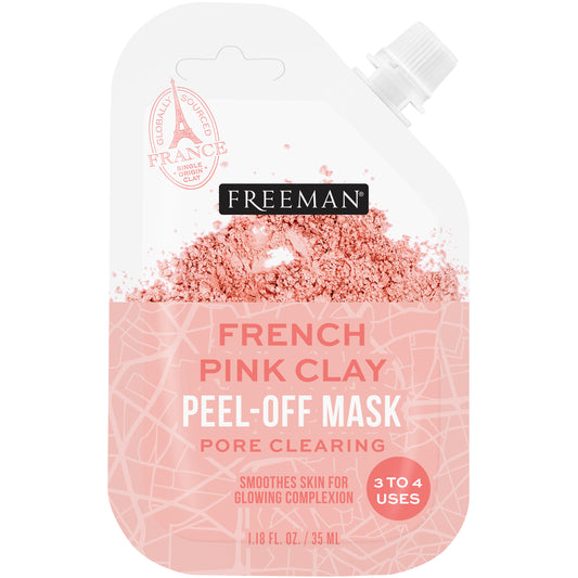 Exotic Blends Pore Clearing French Pink Clay Peel Off Mask